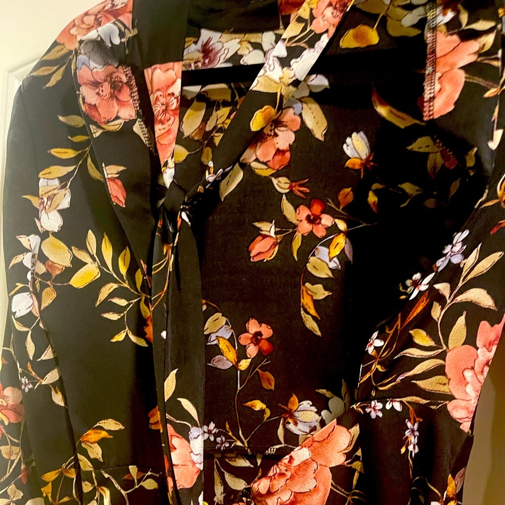 Nasty Girl Sexy Flower Back Cut Out Dress NWOT